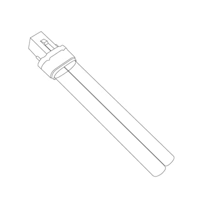 9-Watt UV Replacement Bulb line drawing