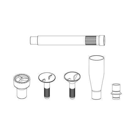 Replacement Container Nozzle Kit line drawing