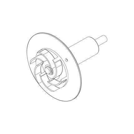 Impeller Assembly line drawing