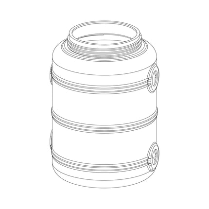 Filter Tank line drawing