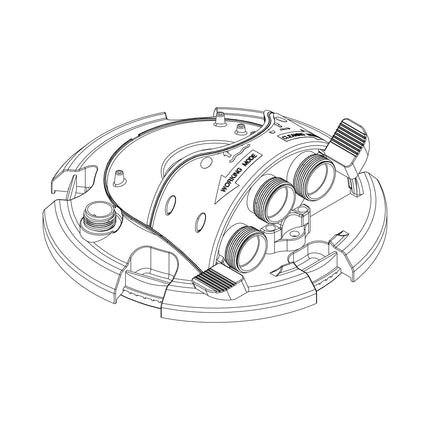 Filter Lid line drawing